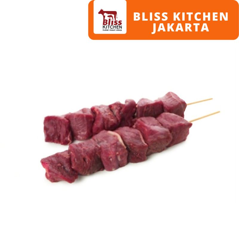 

Raw AUS Tenderloin Satay / Sate Sapi Has Dalam Mentah 10pcs 200gr