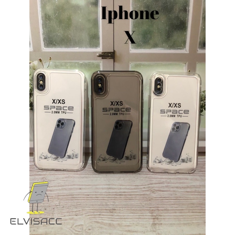 CASE APPLE IPHONE X/XS CLEAR CASE TPU SOFT CASE BENING SPACE