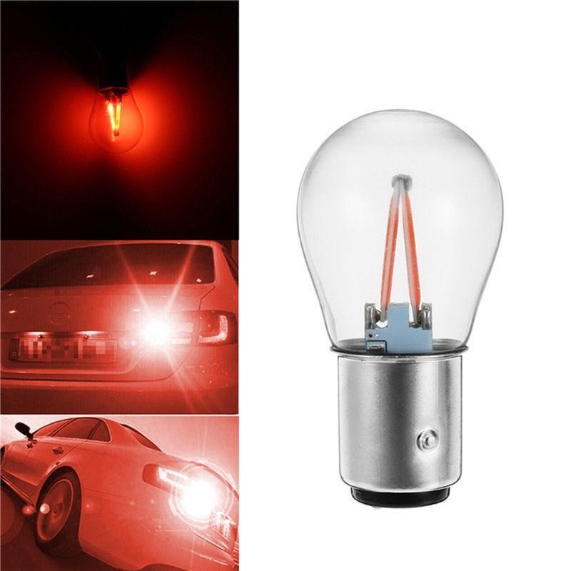 [1pcs 12V Car Light Bulbs LED Lights] [uto Super Bright Brake Tail Lamps Backup COB BA15D 1157 Led Lamp]