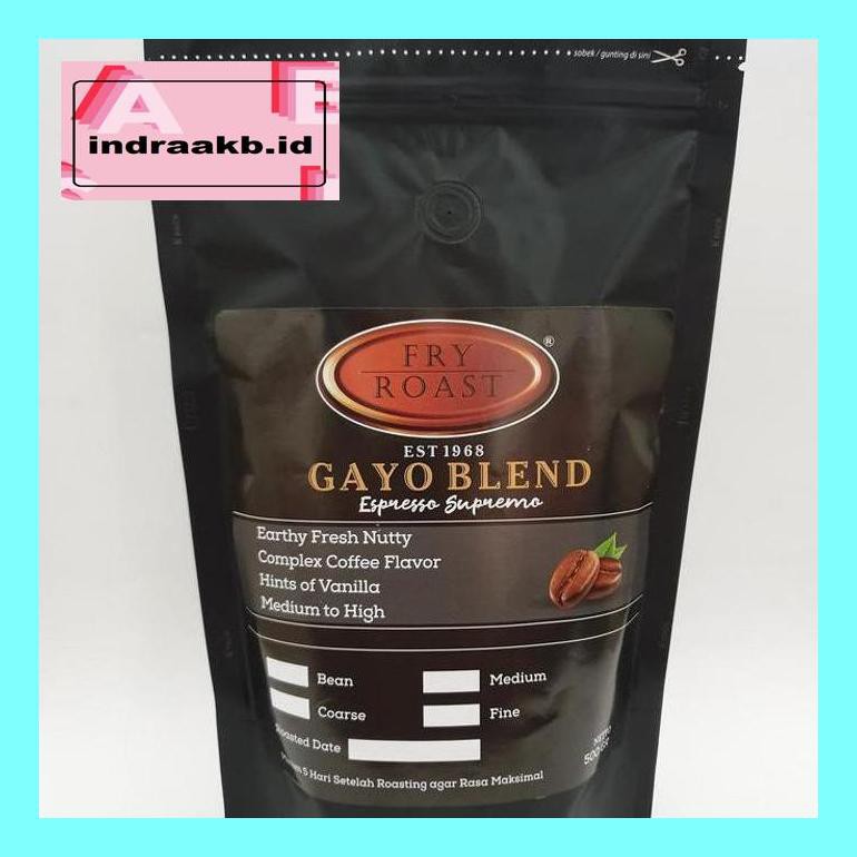 

Kops05X Kopi Gayo Blend Espresso Supremo 500 Gram Biji Dan Bubuk - Biji Cof05Sc