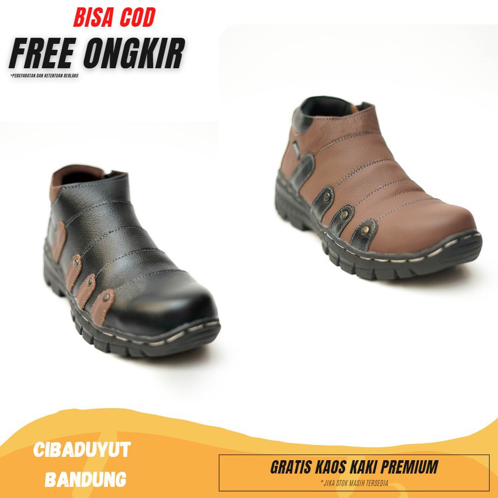 CBY  ford sepatu boot safety ujung besi sepatu bikers sepatu gunung sepatu proyek