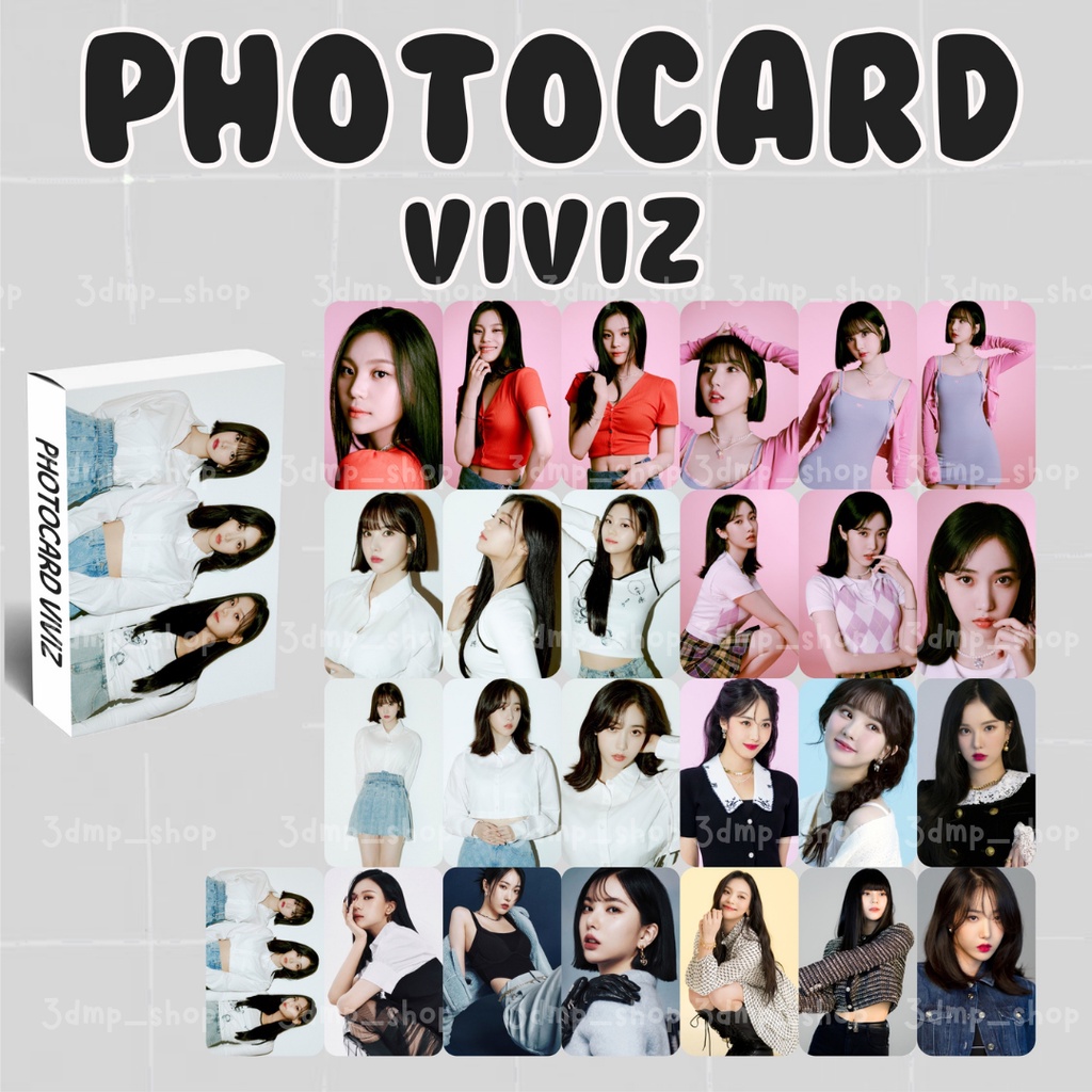 [25 lembar] Photocard lomocard photo lomo card viviz beam of prism summer vibe various