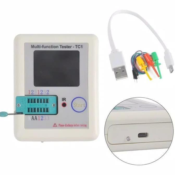 Multi-Function Tester TC1 LCR ESR Meter Transistor Zener Kapasitor