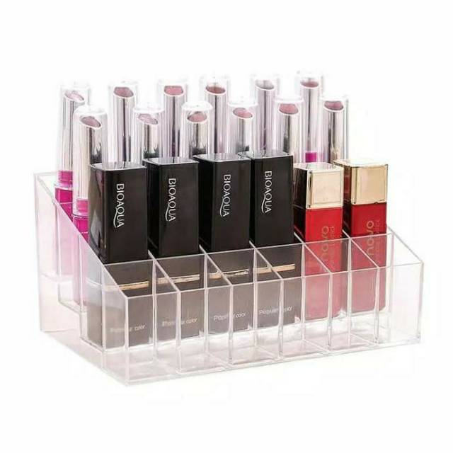 Tempat makeup kosmetik organizer acrylic