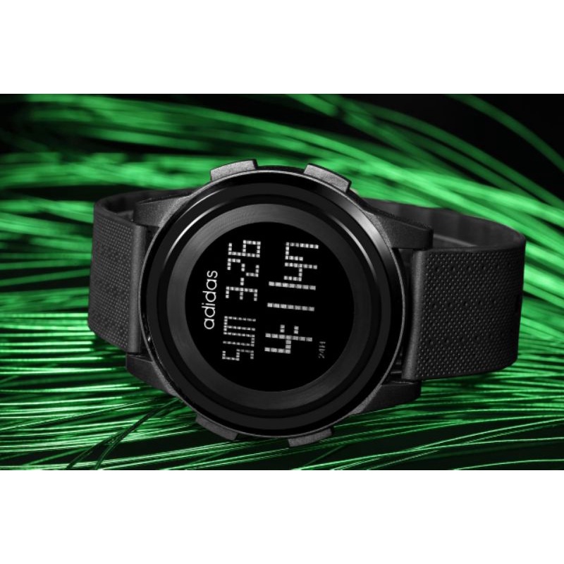 Jam Tangan Pria Adidas 9301 Casual Digital Led Tali Rubber
