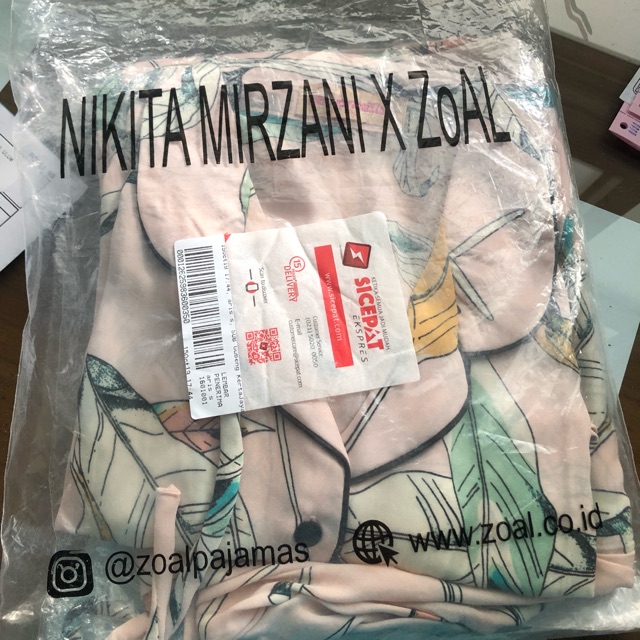 Zoal pajamas by nikita mirzani