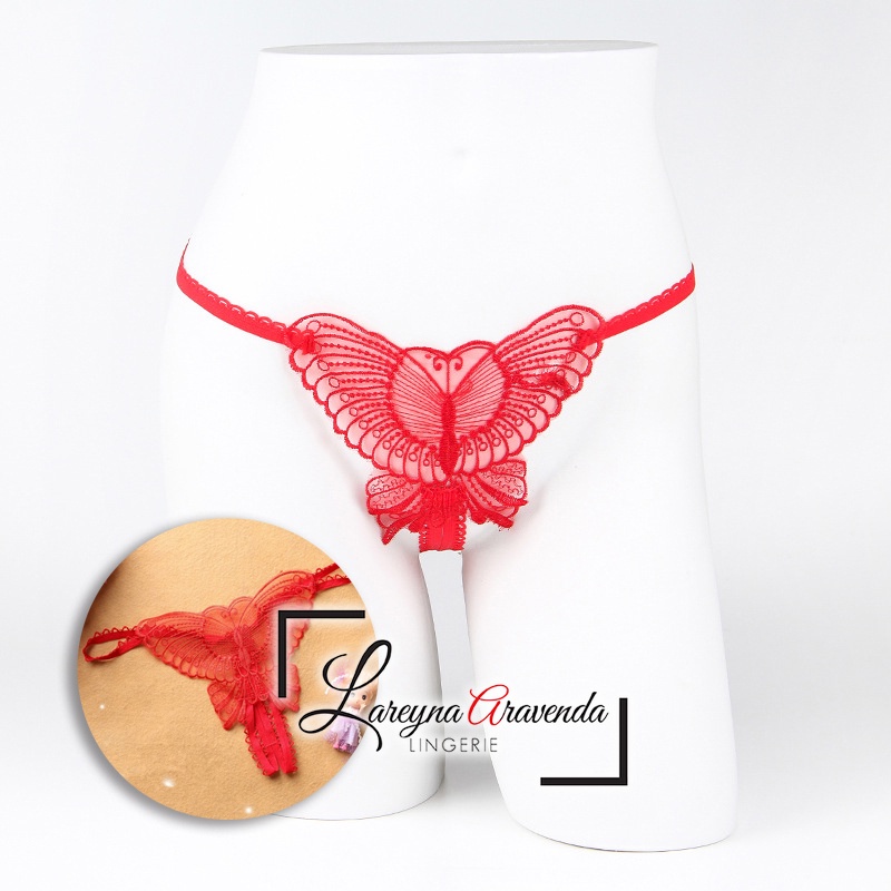 [Ready Jakarta] Celana Dalam Seksi Model Sexy Charming Butterfly CD011