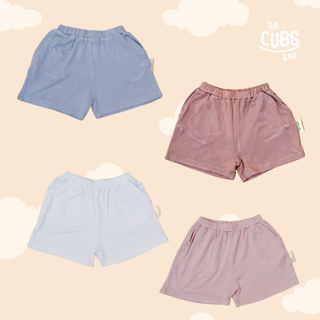 Babygiggles - THE CUBS &amp; ME Babygiggles - Short Pants / Bawahan Anak Unisex 0-2 Tahun