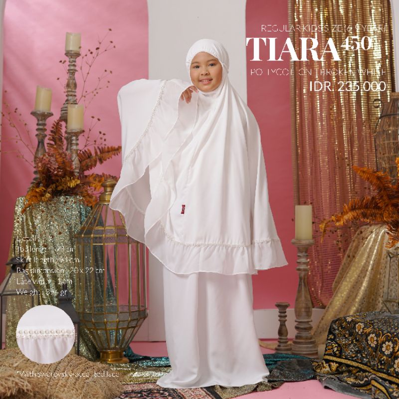Tatuis Mukena Tiara 450 Anak Broken White