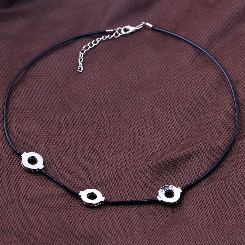 [Bisa COD] Kalung Itachi Anime Naruto  Akatsuki Cosplay naruto Shippuden Kalung Uciha Itachi bahan Aloy Metal