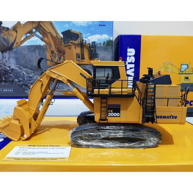 Jual Miniatur Alat Berat Komatsu Pc00 8 Front Shovel 1 50 Diecast Truk Konstruksi Indonesia Shopee Indonesia