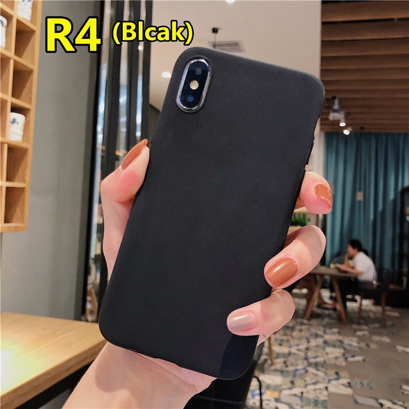 Casing Soft Case Realme C11 5i C15 C12 C17 C2 C3 7 7i 3 3i 5 6 C1 C3i 5 5S U1 X2 XT Q 6i 2 X2 5 PRO Narzo 20 PRO 10A 20A Motif Warna Polos-#R4