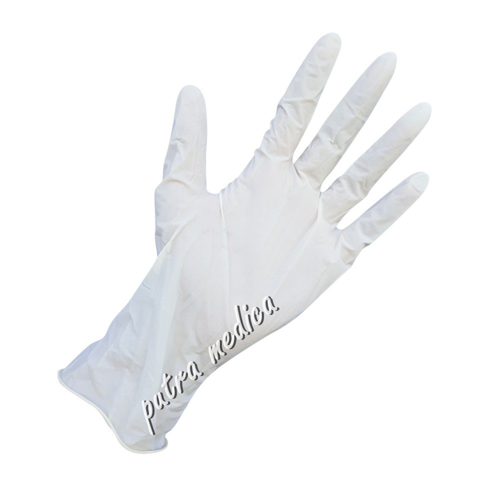 Softskin Medical Handscoon Disposable Powdered - 1 Box / Sarung Tangan Karet Latex Non Steril