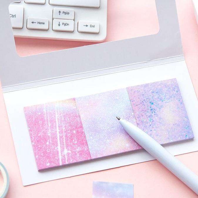 

Graduated Color Flush Sticky Notes