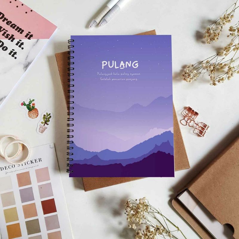 

NOTEBOOK JOURNAL MINI A6/NOTEBOOK GRID,LINE,BLANK,DOTTED,