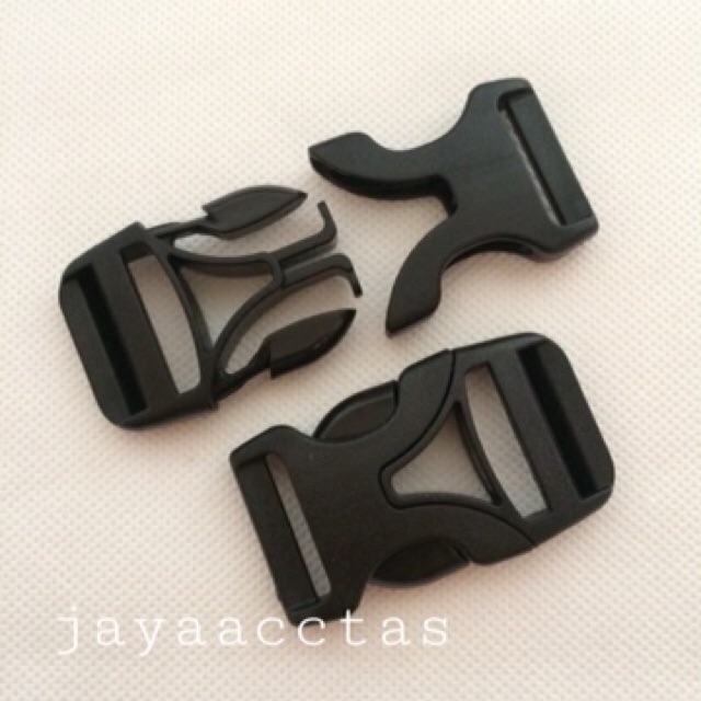 kunci sodok tas 2.5 cm plastik buckle acetal