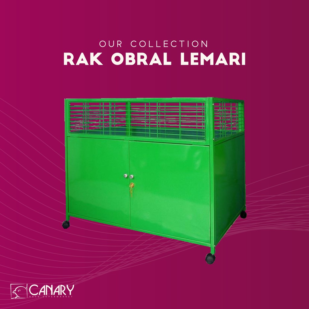 Rak Obral Lemari Supermarket