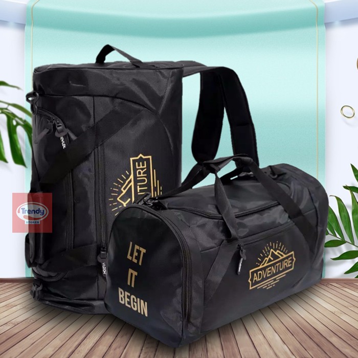 Tas Travelling Pria | Travel Bag | Tas Besar Gendong Jinjing | Tas Sport Gym Fitness | Tas Pakaian