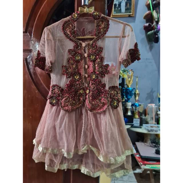 BAJU KEBAYA ANAK KARNAVALAN KARTINIAN GAUN ANAK MEWAH