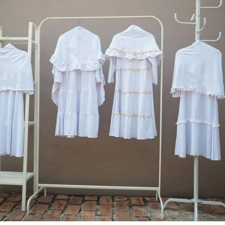 

Wow Murah Meriah.. [✓COD] GAMIS WHITE SERIES IDUL FITRI DAN IDUL ADHA 2022