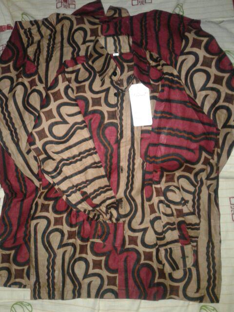 Kemeja Batik Parang Seno Lengan Panjang