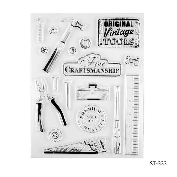 

Clear stamp - Hand made/Tools