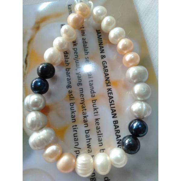 Gelang Anak Mutiara Asli Lombok