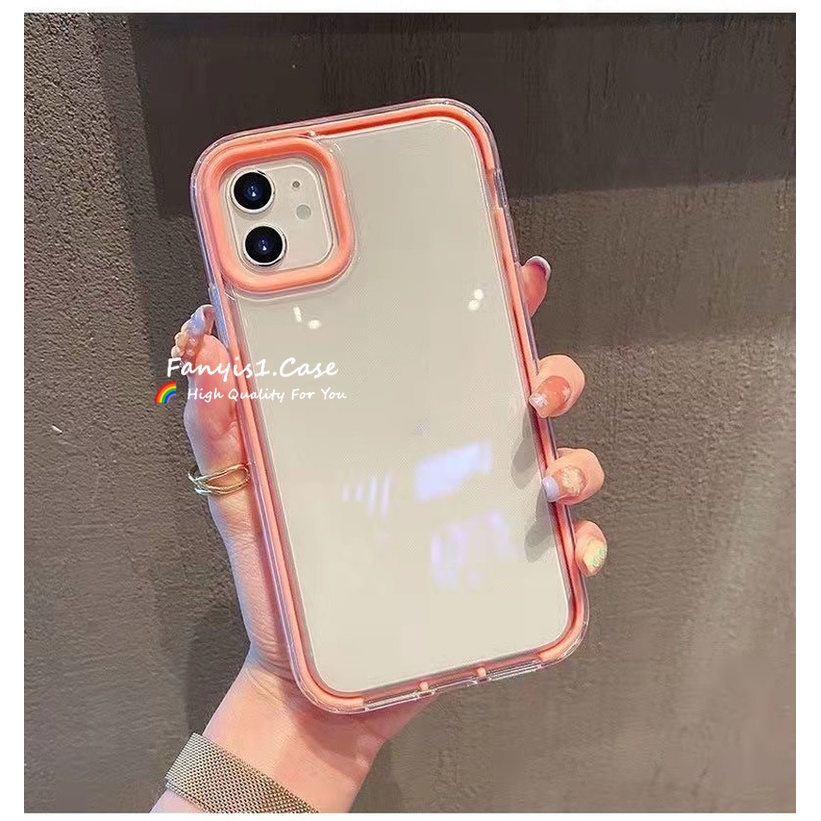 Casing Silikon Samsung A03 A12 A03S A02S A51 A71 A52 A32 A22 A20S A11 A02 A70 A50 A30S A50S A30 A20 3 In 1-8