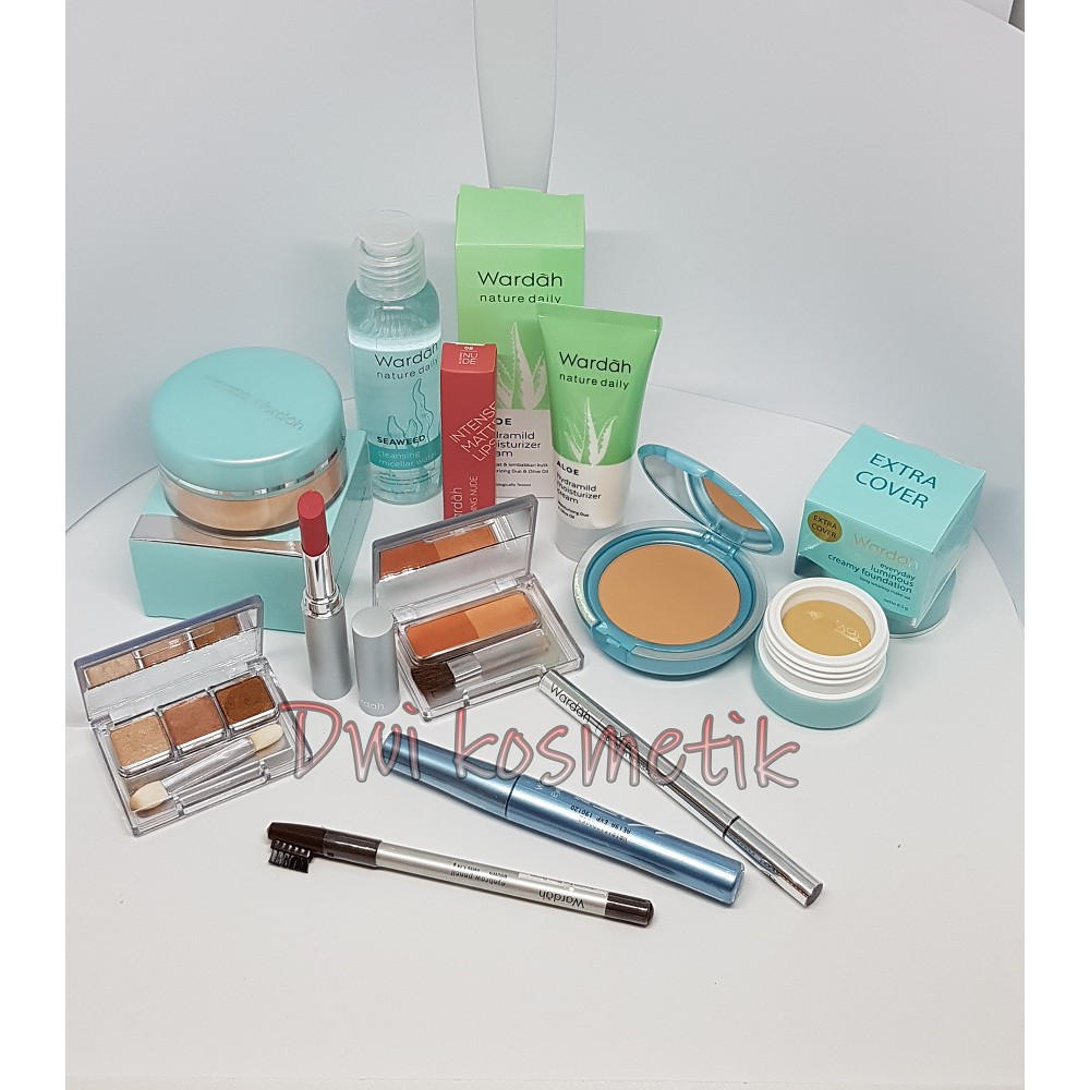 WARDAH Paket Make Up Natural Shopee Indonesia