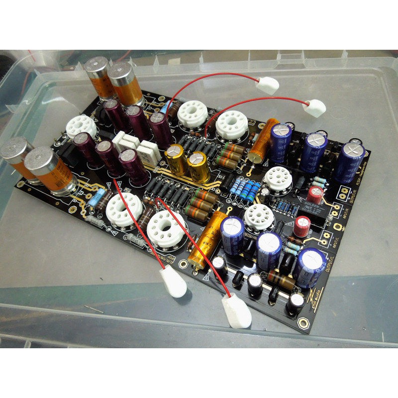 Amplifier Hifi Audiophile Hi End Stereo 12au7 Vacuum Tube