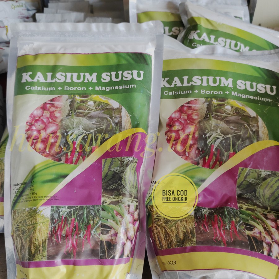 KALSIUM SUSU 1 KG CALSIUM  BORON MAGNESIUM ANTI RONTOK DAN LAYU