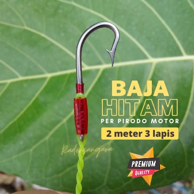 Kail Pancing Urek Belut Model Santang 2 Meter 3 Lapis Pancing Belut Kail Belut India Bahan Baja Putih