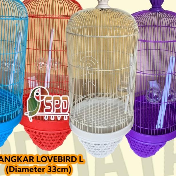 ➯ SANGKAR LOVEBIRD PANDA /CC - KANDANG BURUNG LOVEBIRD PANDA - sangkar kenari - kandang kapsul ♤