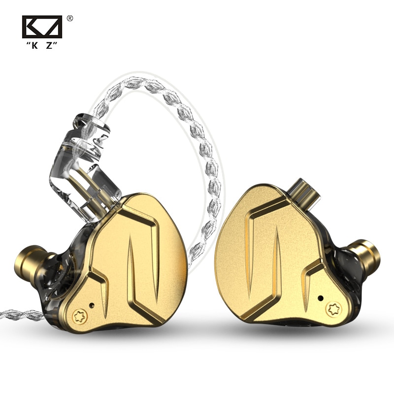 Kz Zsn Pro X Earphone In Ear Hifi Bass 1ba + 1dd Hybrid Driver Bahan Metal Untuk Olahraga