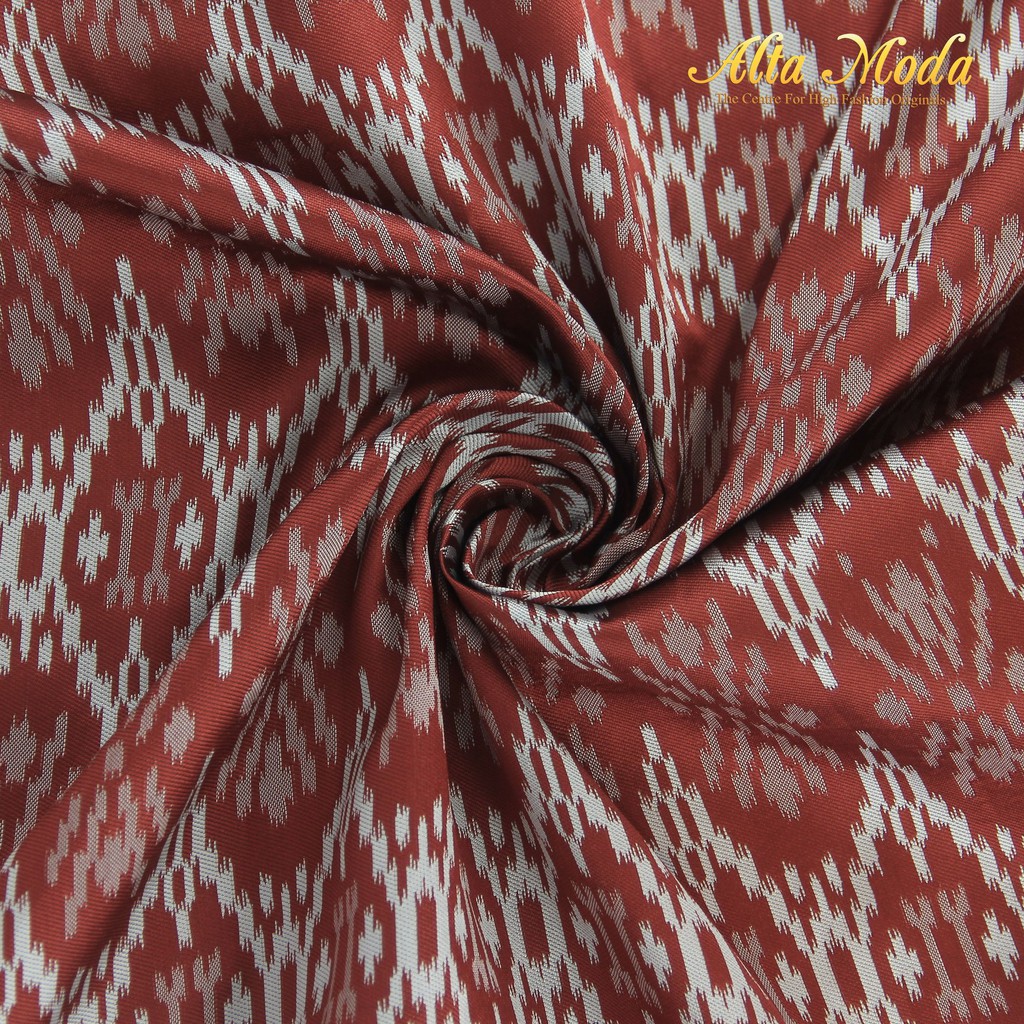 

Alta Moda Songket Motif Rang Rang Cokelat Bata (1M)