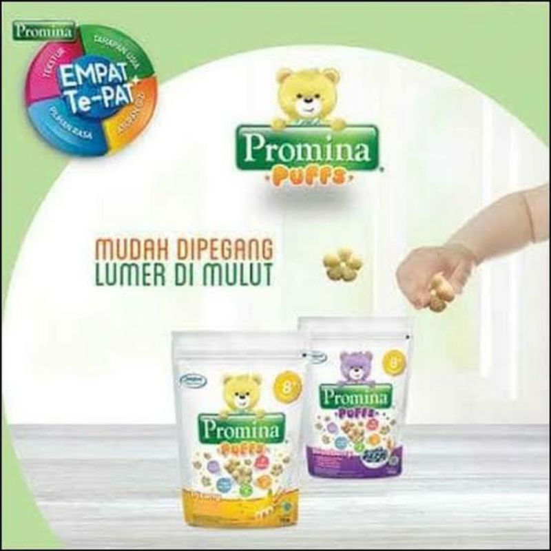 Promina Puffs 15 gram / Baby Puff 15 g / Snack cemilan bayi 8 bulan +