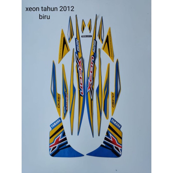 STRIPING XEON 2012 BIRU