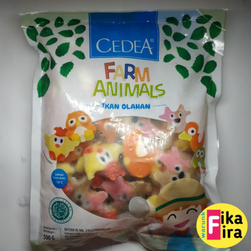 

Cedea Bola ikan Animal / Cartoon 500 Gram