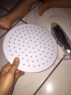 Kepala Shower Mandi Rainfall Stainless Steel Round Shower - 201/jk Store