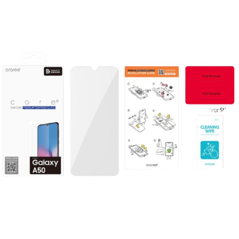 ARAREE CORE PREMIUM TEMPERED GLASS SAMSUNG A30 A30s A50 A50s A70 A9 2018