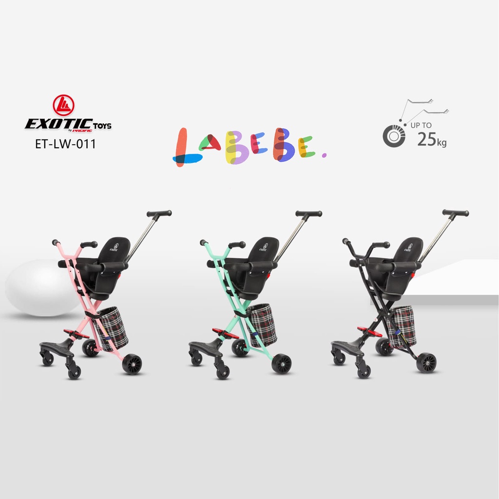 EXOTIC LW 011 LW 007 Stroller Portable Dapat Dilipat