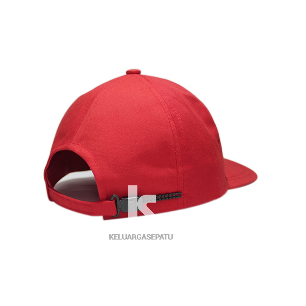 PROMO TOPI POLOS TOPI BASEBALL all size terlaris warna merah