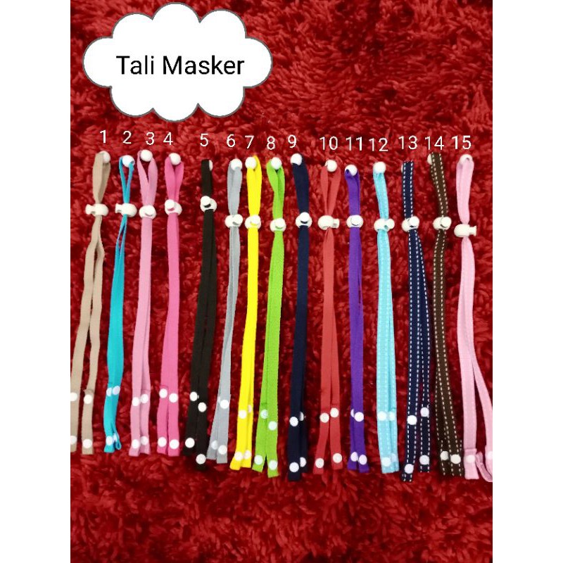 TALI MASKER HIJAB/TALI HIJAB/KALUNG MASKER