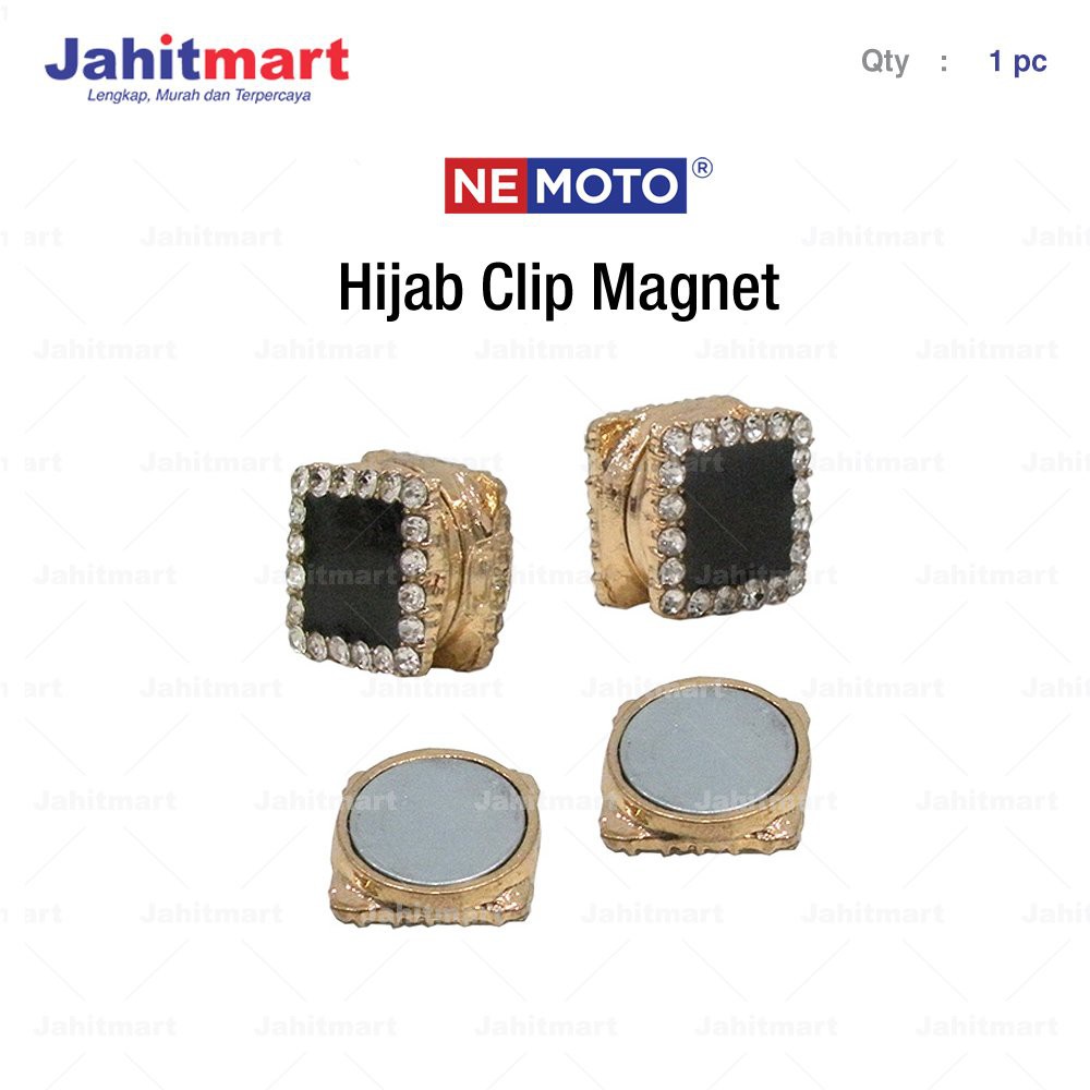 DIJUAL Hijab Clip-Magnet Klip-Penjepit Kerudung no 5 Flash Sale