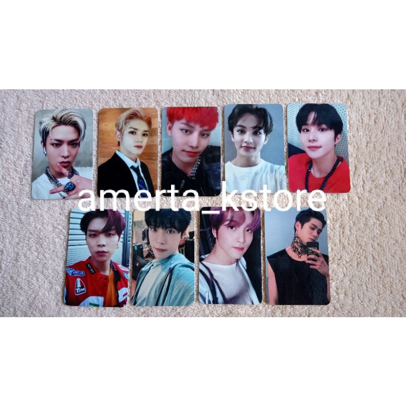 NCT 127 KIHNO PUNCH 2ND PLAYER PHOTOCARD PC UNOFFICIAL JAEHYUN TAEYONG YUTA DOYOUNG HAECHAN MARK