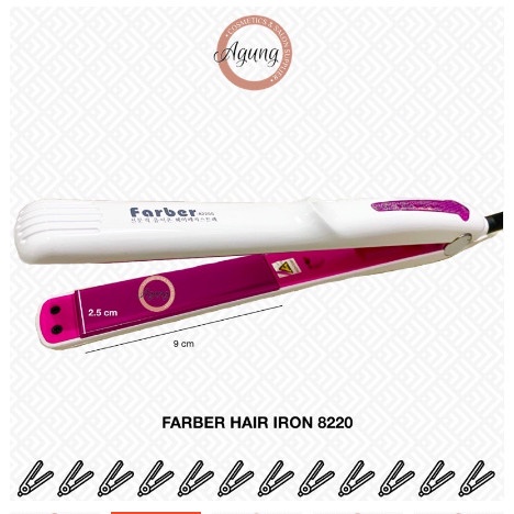 Xendadira Farber Hair Iron / Catok Farber - 8220