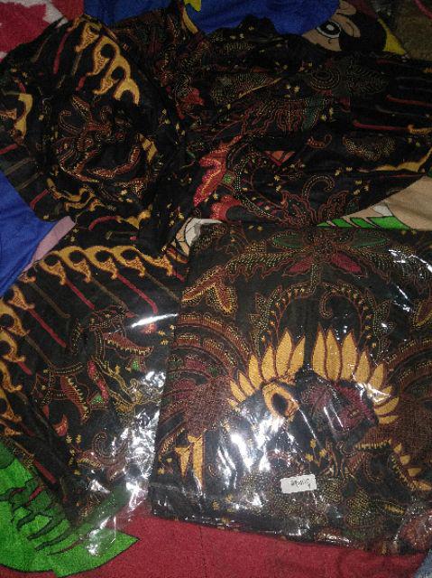 Batik Couple_maora Sania Ruffle Batik Couple Ori Ndoro Jowi Dnt Garansi Termurah