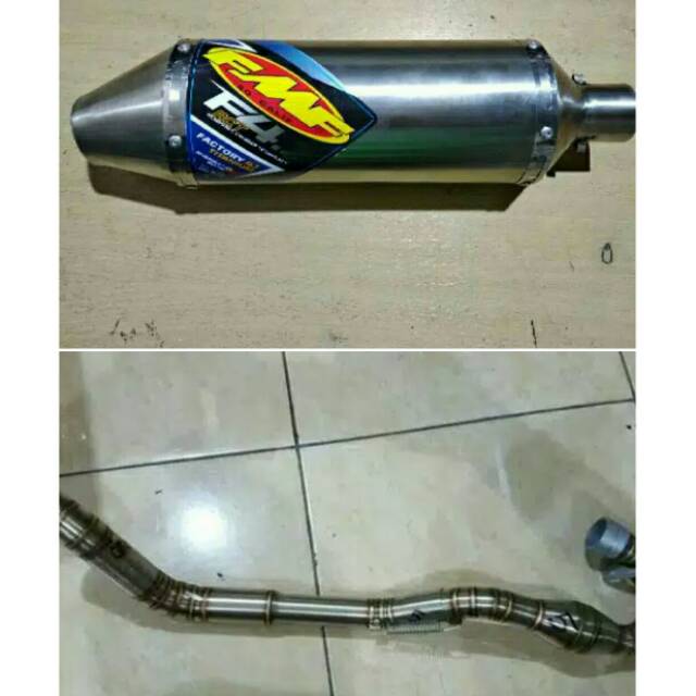 KNALPOT FMF F4 KLX D-TRACKER 150 KLX L S BF CRF 150L Knalpot FMF Fullsystem