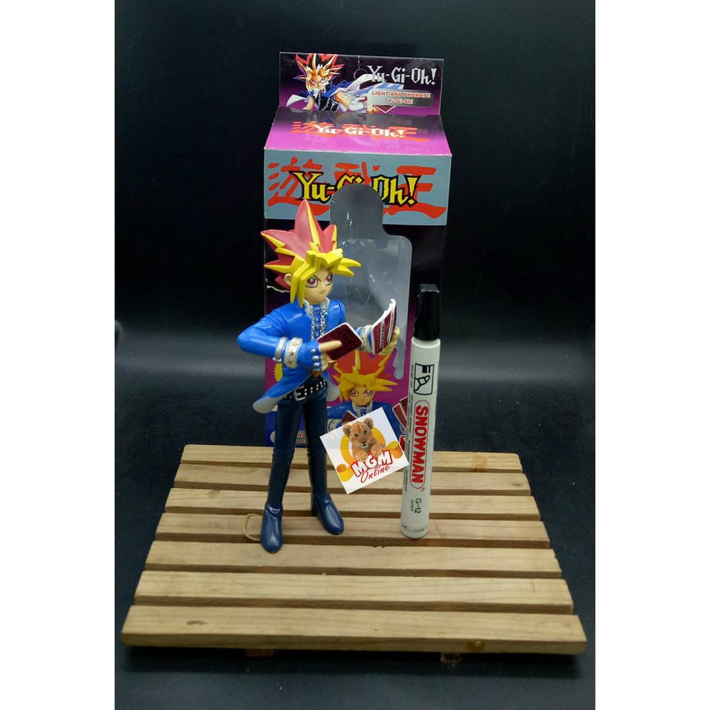 Figure Yugioh action / Topper Hiasan Kue Ulang Tahun Karakter kue Yugi