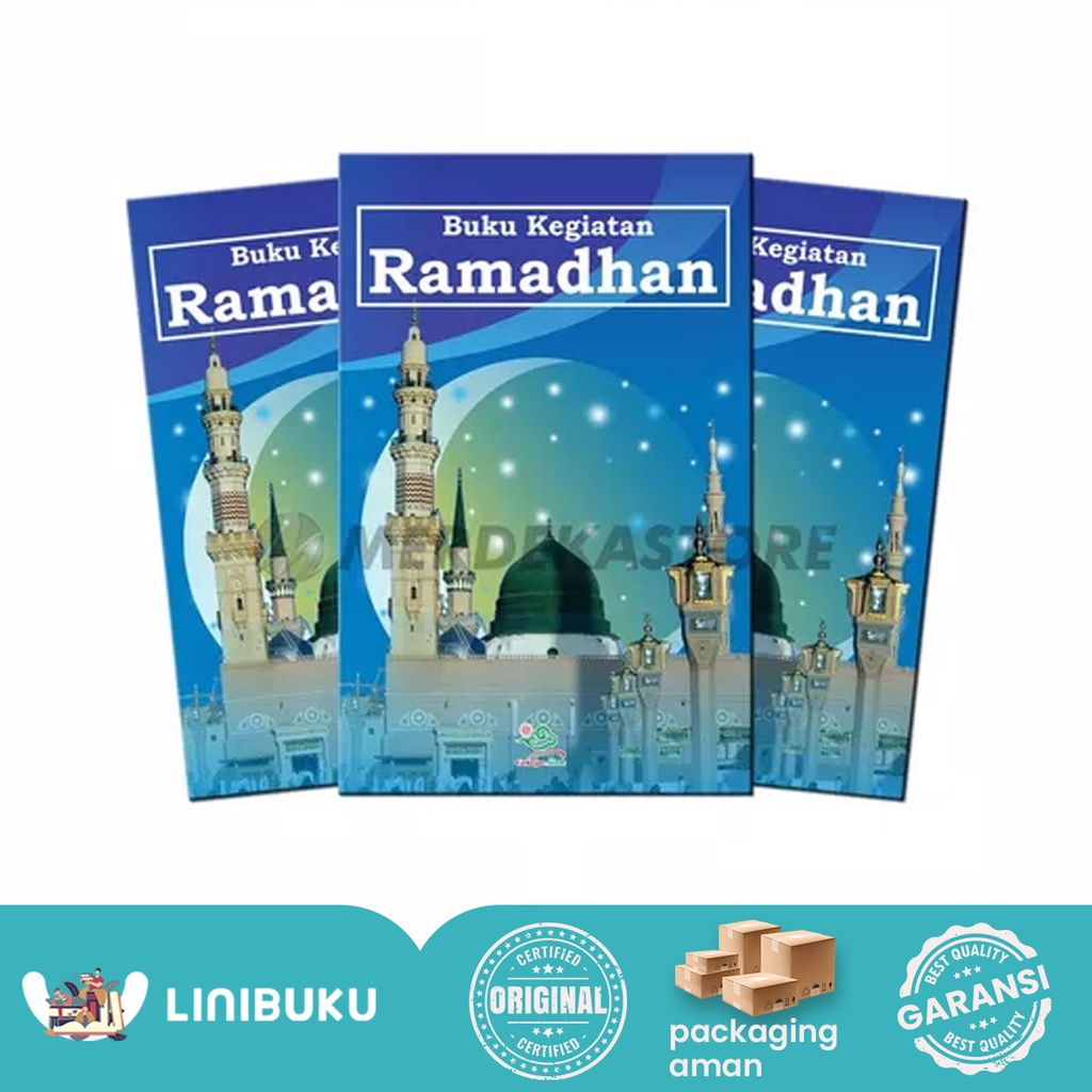 

Stock Ready - Buku Agenda kegiatan Bulan Ramadhan | Catatan Amaliah Ramadan Untuk Sekolah Anak sd/mi